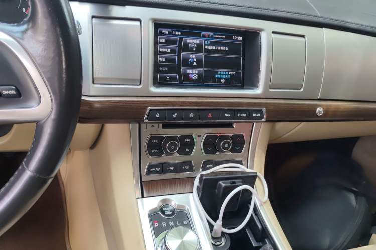 Used Jaguar XF 2015 XF 2.0T 80th Anniversary Collector's Edition Audio And AC Panel