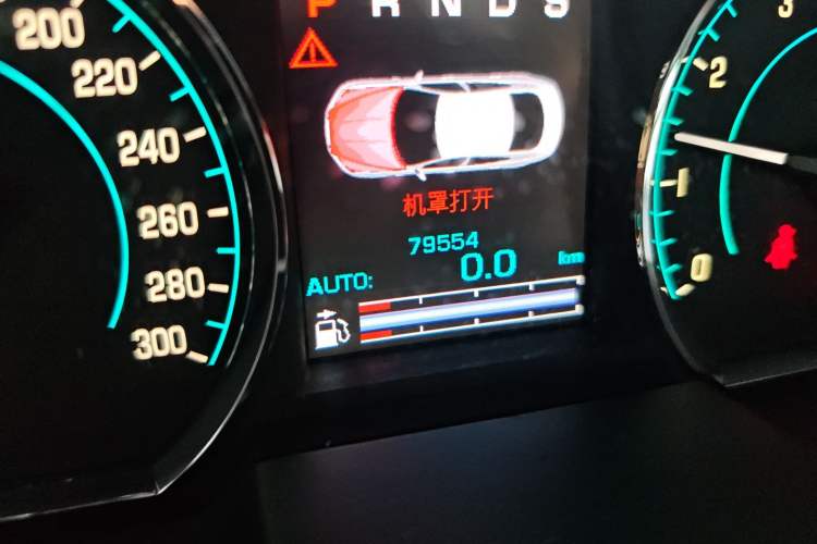 Used Jaguar XF 2015 XF 2.0T Prestige Edition Odometer Close Up