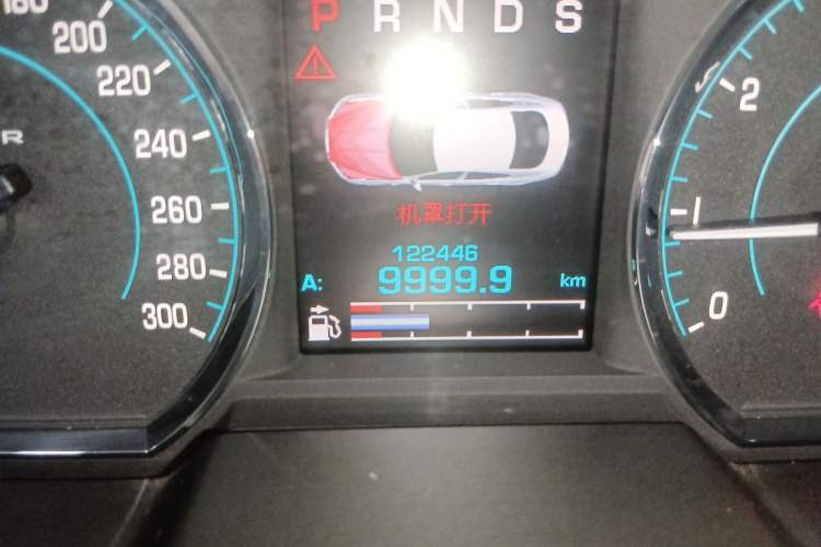 Used Jaguar XF 2015 XF 2.0T Prestige Edition Odometer Close Up
