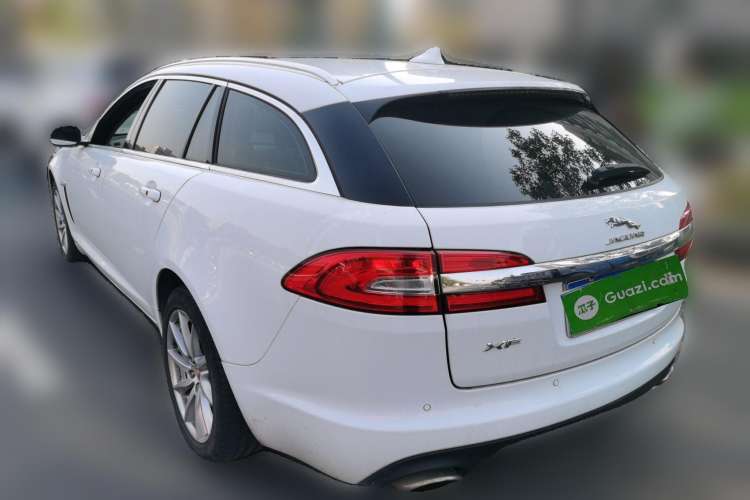 Used Jaguar XF 2015 XF 2.0T Sportbrake Luxury Edition Rear Left 45 Deg