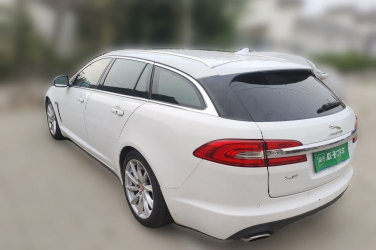 Used Jaguar XF 2015 XF 2.0T Sportbrake Luxury Edition Rear Left 45 Deg