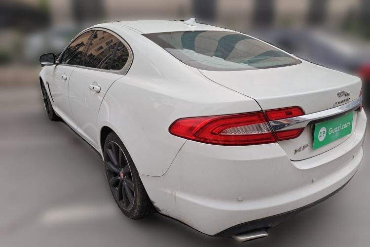 Used Jaguar XF 2015 XF 2.0T 80th Anniversary Limited Edition Luxury Model Rear Left 45 Deg