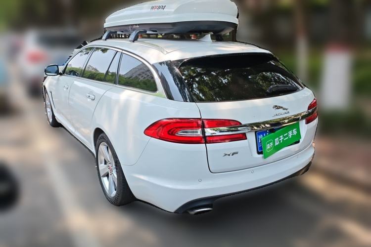Used Jaguar XF 2015 XF 2.0T Sportbrake Luxury Edition Rear Left 45 Deg