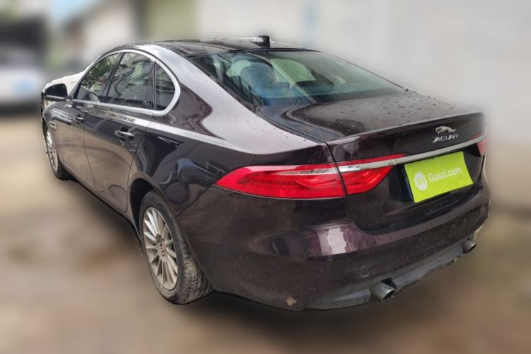 Used Jaguar XF 2016 XF 2.0T Two-Wheel-Drive Luxury Edition Rear Left 45 Deg