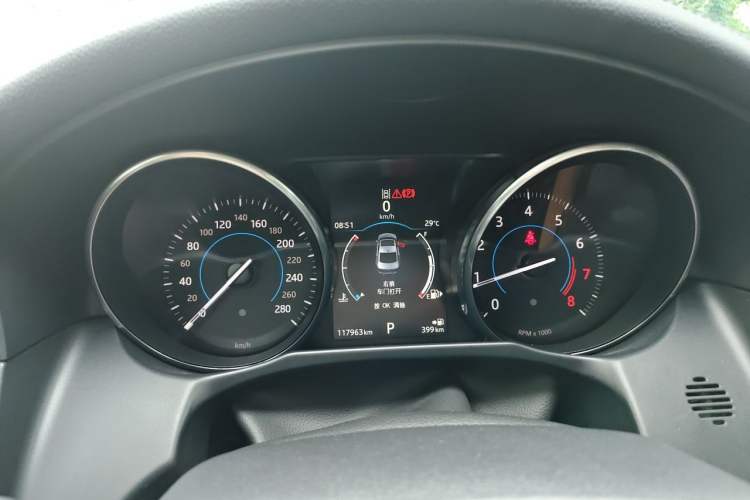 Used Jaguar XF 2016 XF 3.0 SC Two-Wheel-Drive Luxury Edition Instrument Cluster