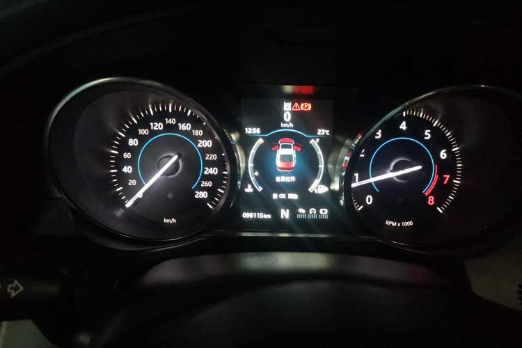 Used Jaguar XF 2016 XF 2.0T Two-Wheel-Drive Luxury Edition Instrument Cluster
