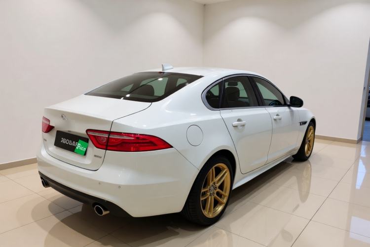 Used Jaguar XF 2016 XF 2.0T Two-Wheel-Drive R-Sport Sport Edition Rear Right 45 Deg