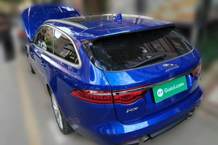 Used Jaguar XF 2018 XF Sportbrake 2.0T 250 PS Two-Wheel-Drive Luxury Edition Rear Left 45 Deg