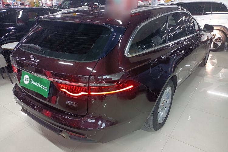 Used Jaguar XF 2018 XF Sportbrake 2.0T 250 PS All-Wheel Drive Luxury Edition Rear Right 45 Deg