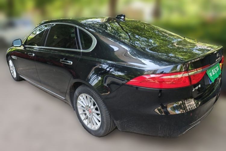 Used Jaguar XFL 2017 XFL 2.0T 200PS Luxury Edition Rear Left 45 Deg