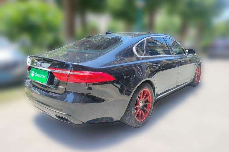 Used Jaguar XFL 2017 XFL 2.0T 200PS Windflower Edition Rear Right 45 Deg