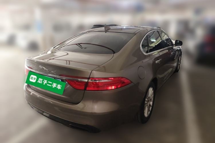 Used Jaguar XFL 2017 XFL 2.0T 200PS Luxury Edition Rear Right 45 Deg