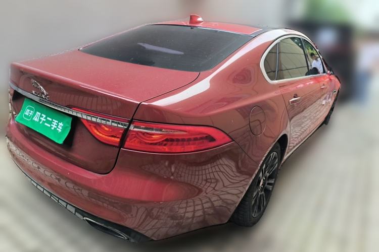 Used Jaguar XFL 2017 XFL 3.0 SC 340 PS Luxury Edition Rear Right 45 Deg