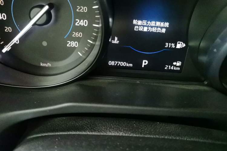 Used Jaguar XFL 2017 XFL 2.0T 200PS Elite Edition Odometer Close Up