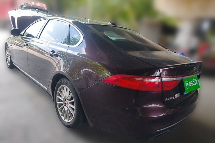 Used Jaguar XFL 2017 XFL 2.0T 200PS Windflower Edition Rear Left 45 Deg