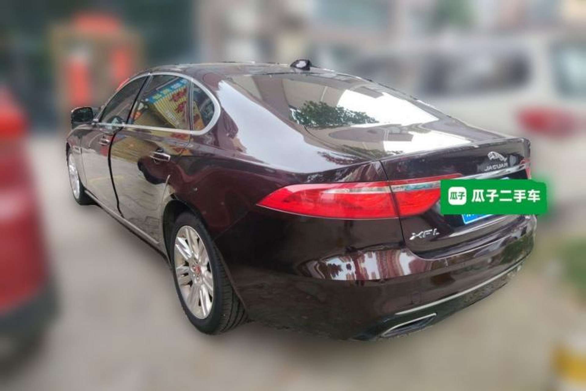 Used Jaguar XFL 2017 XFL 2.0T 240PS Luxury Edition Rear Left 45 Deg