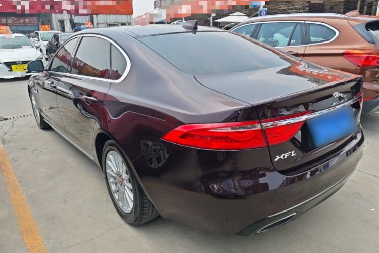 Used Jaguar XFL 2017 XFL 2.0T 200PS Windflower Edition Rear Left 45 Deg