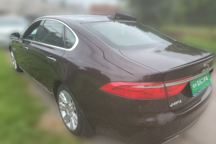 Used Jaguar XFL 2017 XFL 2.0T 240PS Luxury Edition Rear Left 45 Deg