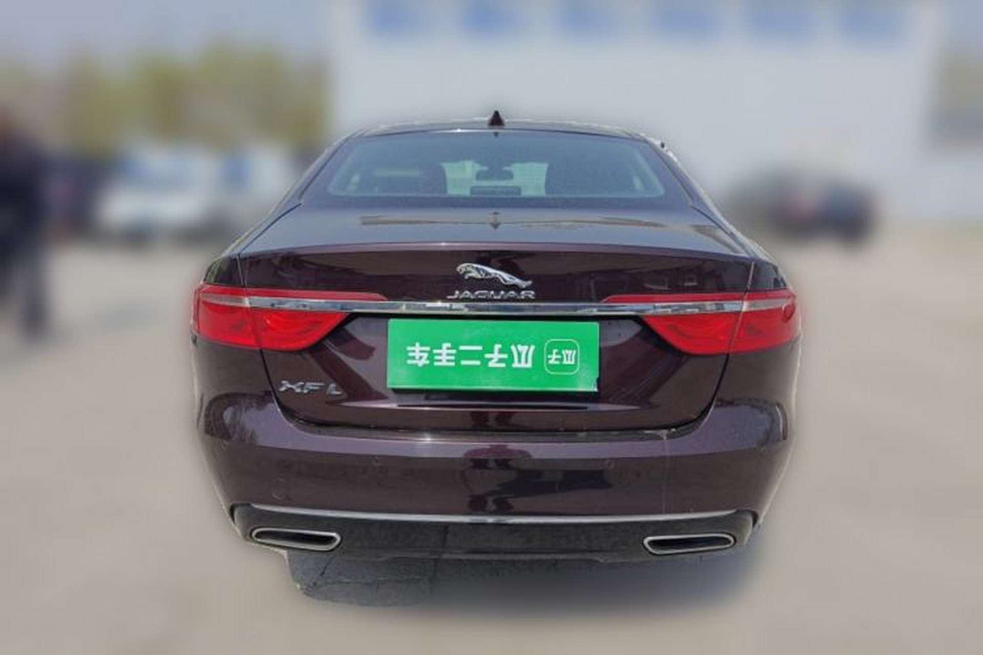 Used Jaguar XFL 2017 XFL 2.0T 200PS Windflower Edition Rear