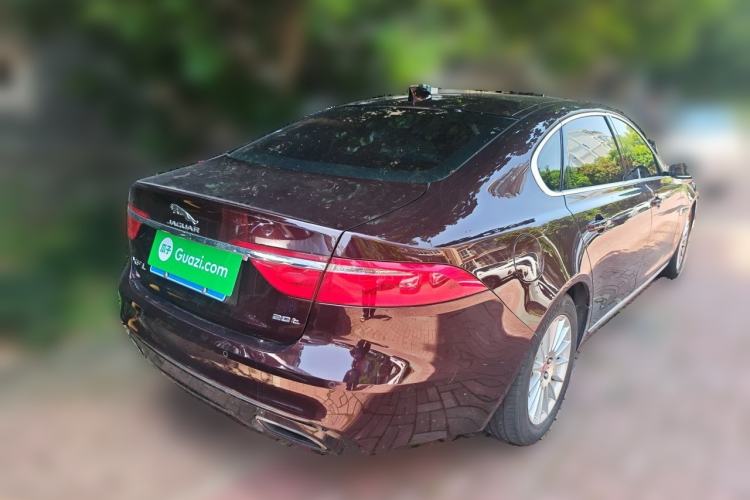 Used Jaguar XFL 2017 XFL 2.0T 200PS Windflower Edition Rear Right 45 Deg