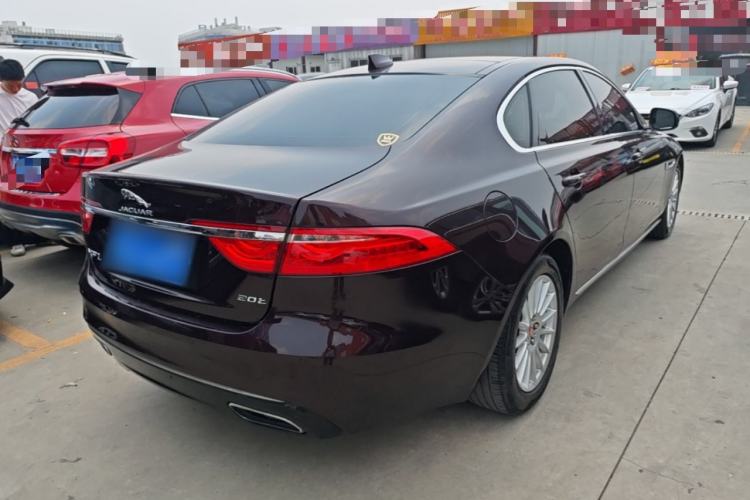 Used Jaguar XFL 2017 XFL 2.0T 200PS Windflower Edition Rear Right 45 Deg