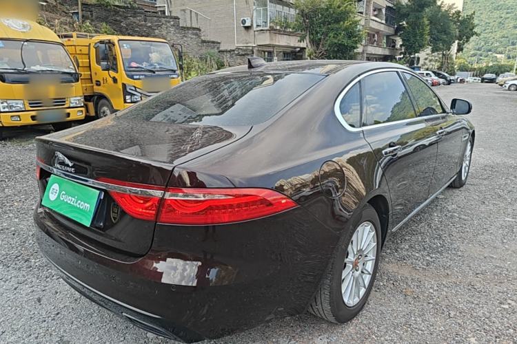 Used Jaguar XFL 2017 XFL 2.0T 200PS Luxury Edition Rear Right 45 Deg