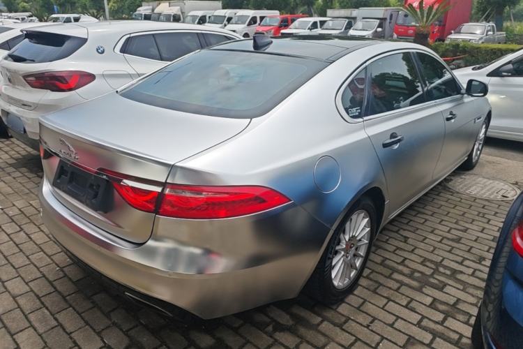 Used Jaguar XFL 2017 XFL 2.0T 200PS Windflower Edition Rear Right 45 Deg