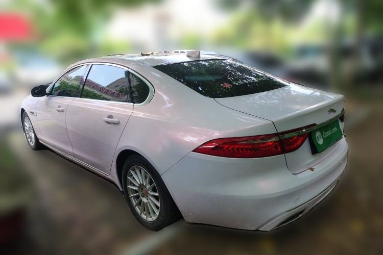 Used Jaguar XFL 2017 XFL 2.0T 200PS Windflower Edition Rear Left 45 Deg