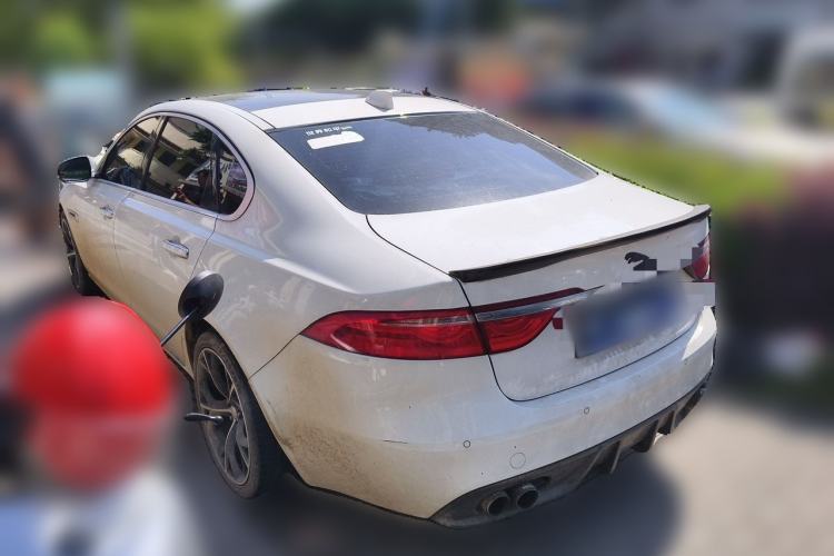 Used Jaguar XFL 2017 XFL 2.0T 240PS Luxury Edition Rear Left 45 Deg