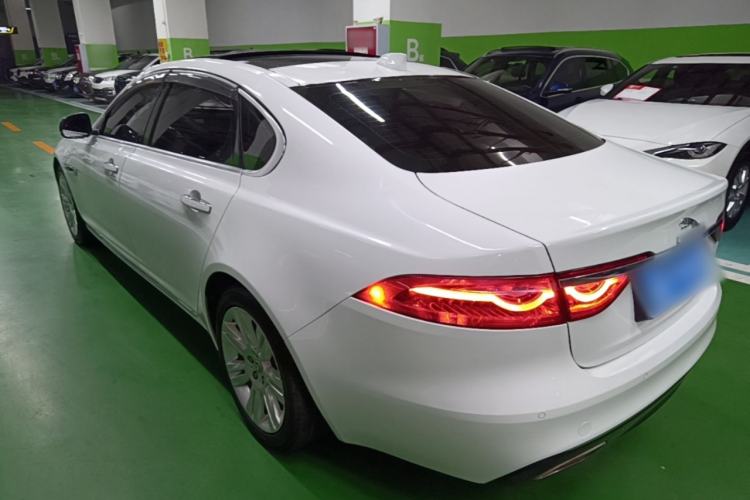 Used Jaguar XFL 2017 XFL 2.0T 240PS Luxury Edition Rear Left 45 Deg