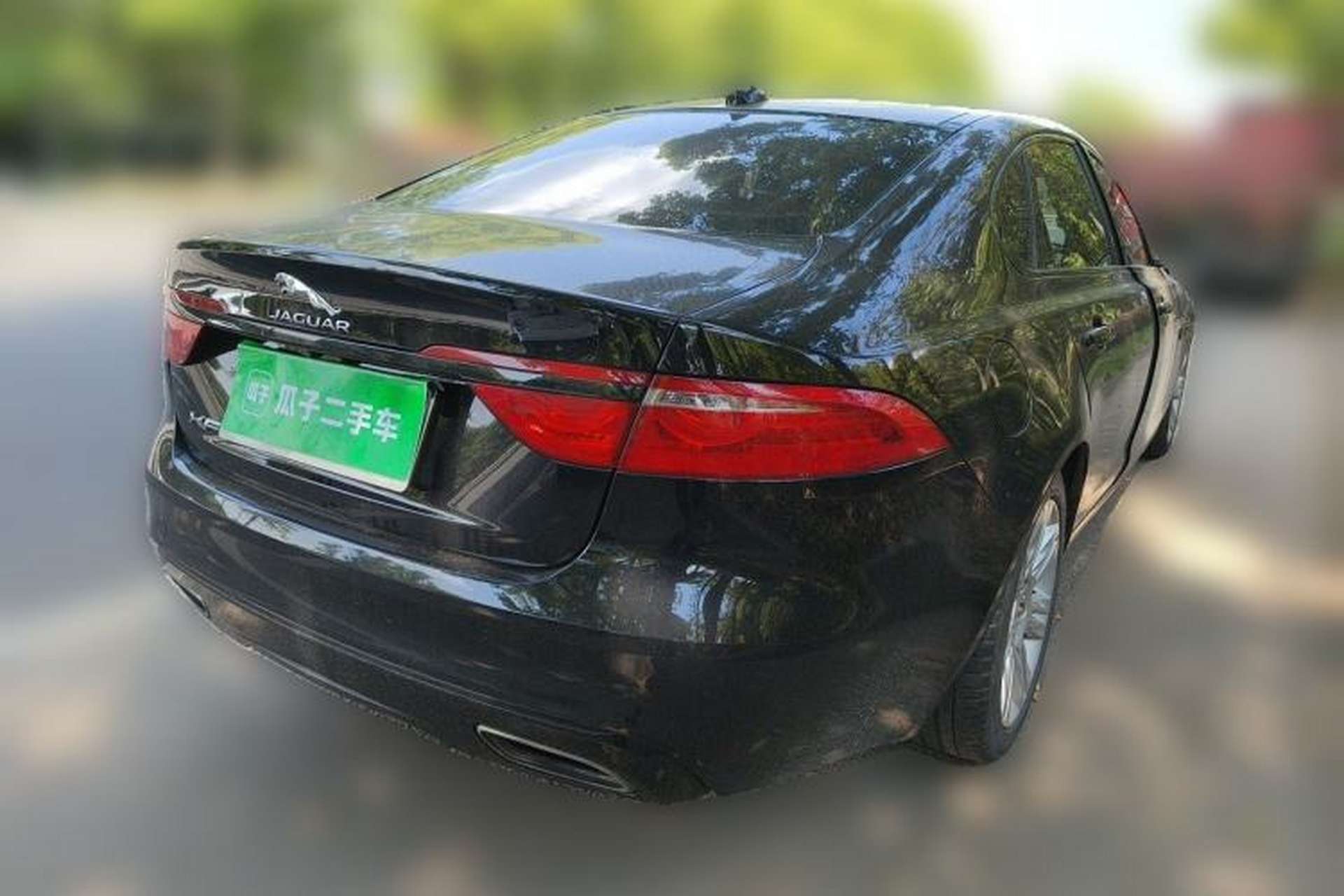 Used Jaguar XFL 2018 XFL 2.0T 250 PS Luxury Edition Rear Right 45 Deg