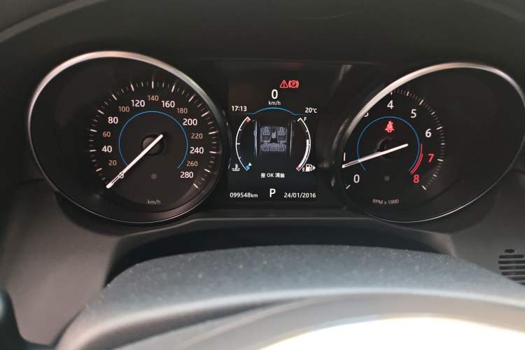 Used Jaguar XFL 2018 XFL 2.0T 200PS Elite Edition Instrument Cluster