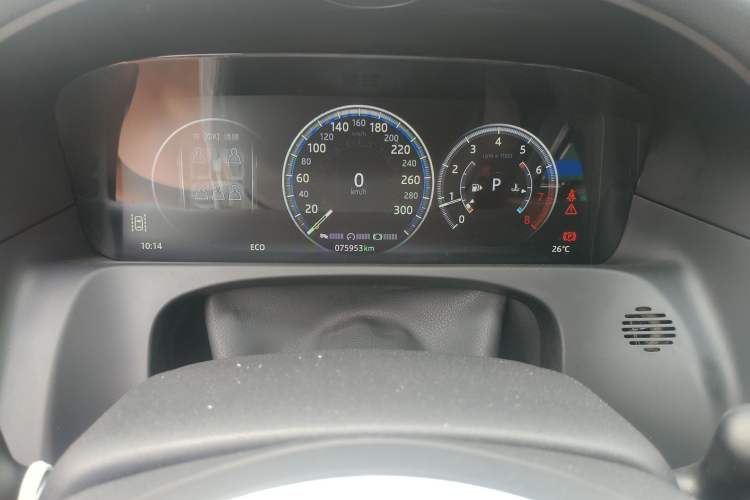 Used Jaguar XFL 2018 XFL 2.0T 250 PS Luxury Edition Odometer Close Up