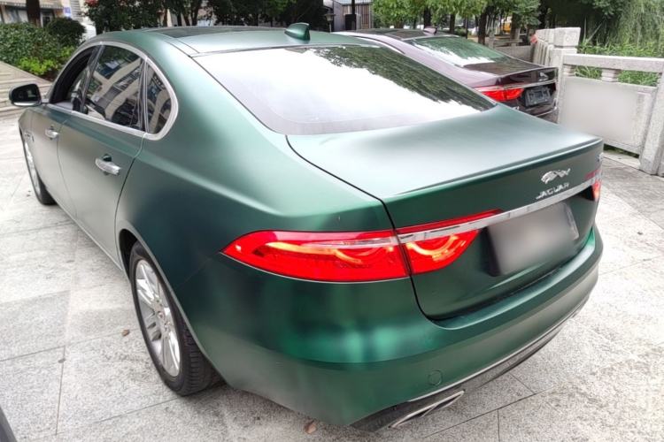 Used Jaguar XFL 2018 XFL 2.0T 250 PS Luxury Edition Rear Left 45 Deg