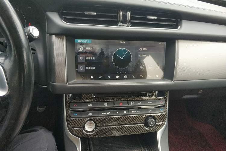 Used Jaguar XFL 2018 XFL 3.0 SC 340 PS Luxury Edition Audio And AC Panel