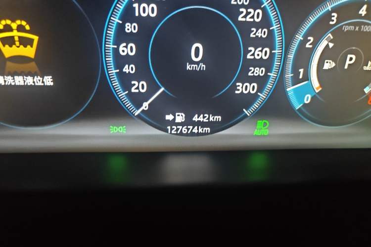 Used Jaguar XFL 2018 XFL 3.0 SC 340 PS Luxury Edition Odometer Close Up