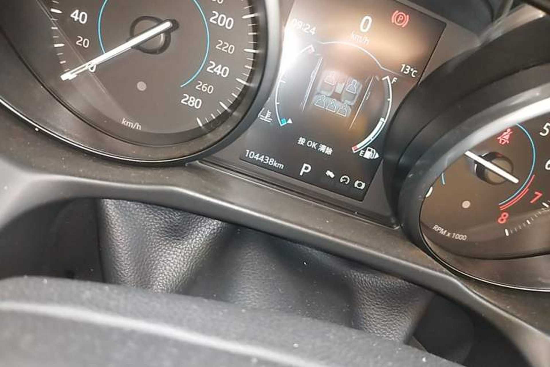 Used Jaguar XFL 2018 XFL 2.0T 200PS Elite Edition Odometer Close Up