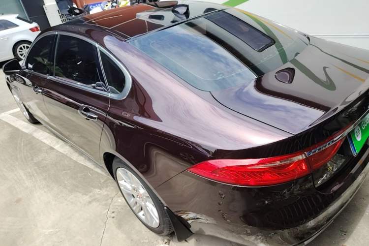 Used Jaguar XFL 2018 XFL 3.0 SC 340 PS Luxury Edition Rear Left 45 Deg