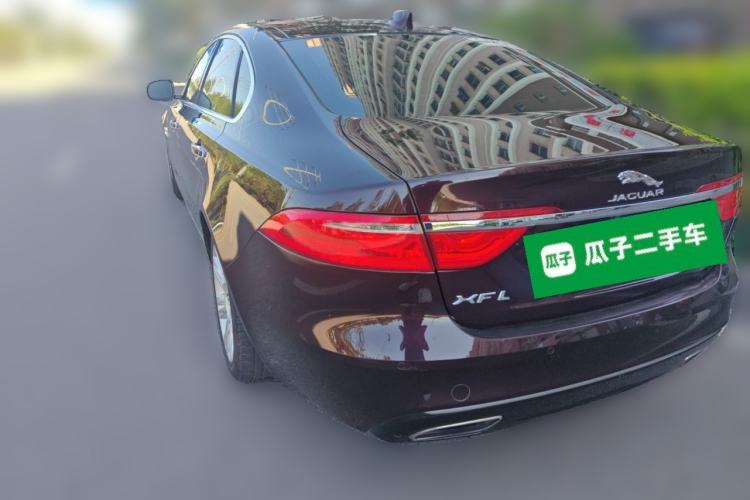 Used Jaguar XFL 2018 XFL 2.0T 250 PS Luxury Edition Rear Left 45 Deg