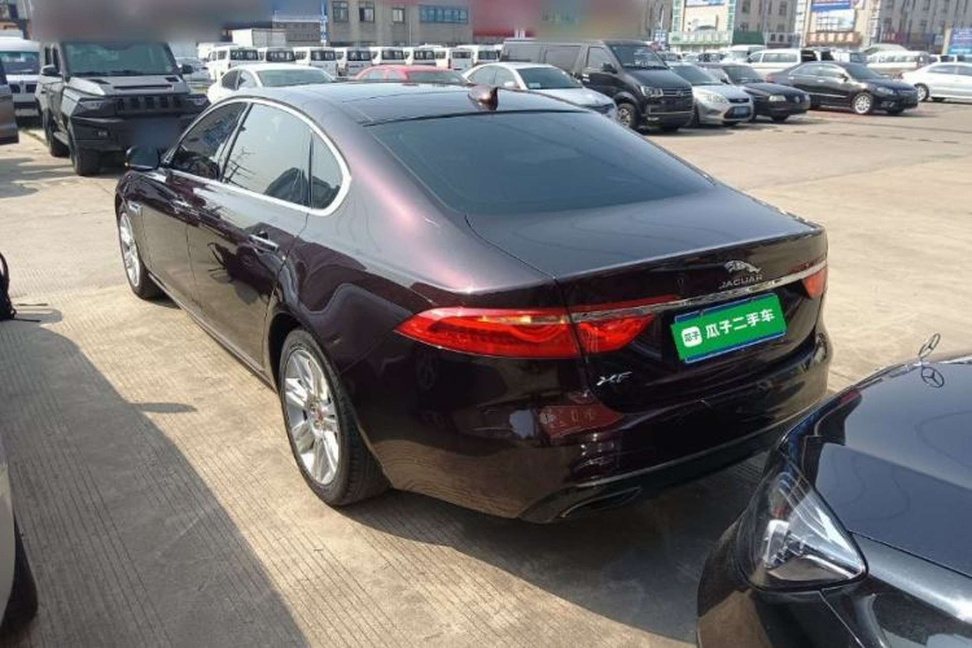 Used Jaguar XFL 2018 XFL 2.0T 250 PS Luxury Edition Rear Left 45 Deg