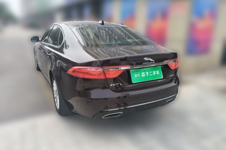 Used Jaguar XFL 2018 XFL 2.0T 200PS Luxury Edition Rear Left 45 Deg