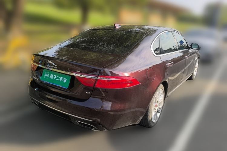 Used Jaguar XFL 2018 XFL 3.0 SC 340 PS Luxury Edition Rear Right 45 Deg