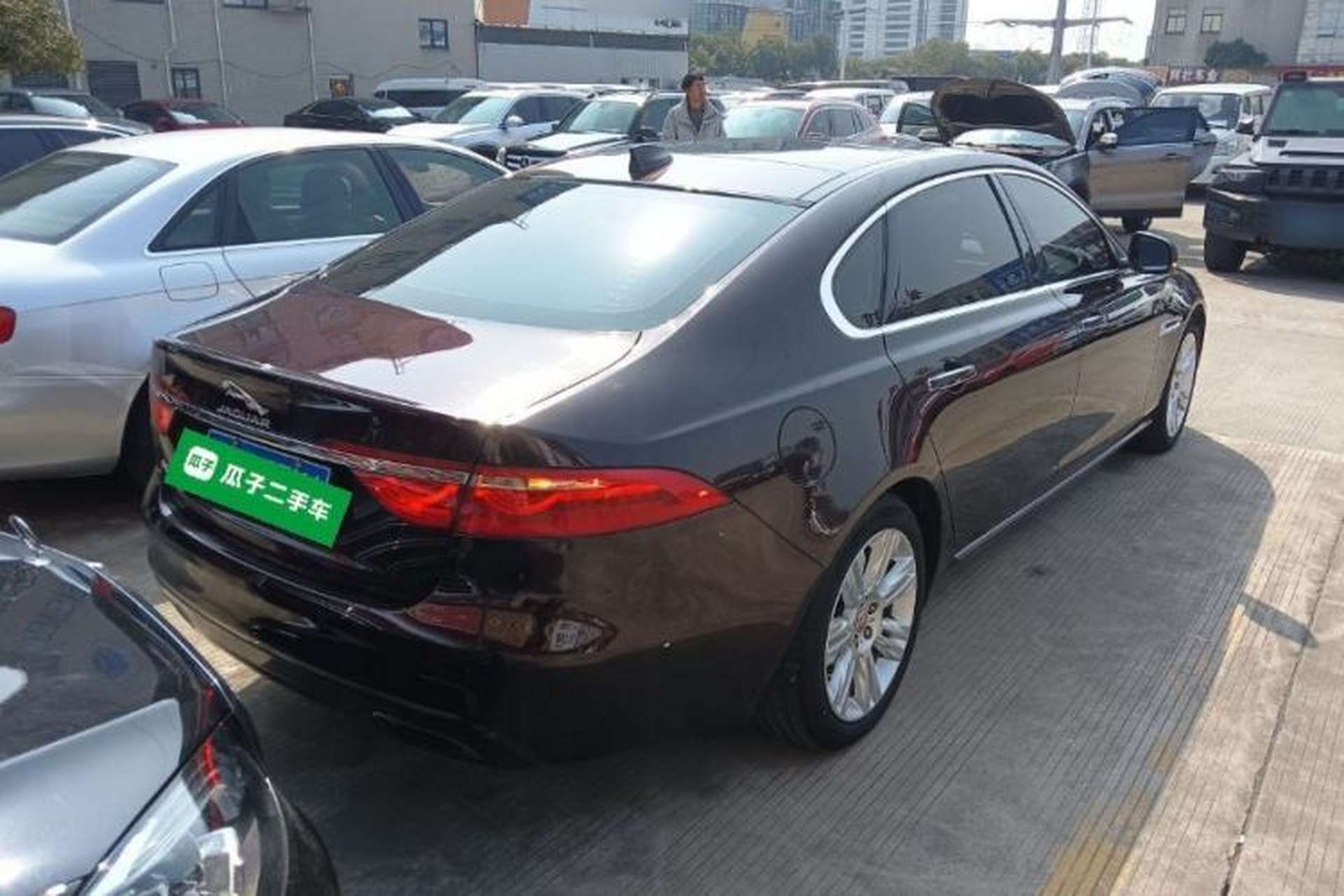 Used Jaguar XFL 2018 XFL 2.0T 250 PS Luxury Edition Rear Right 45 Deg