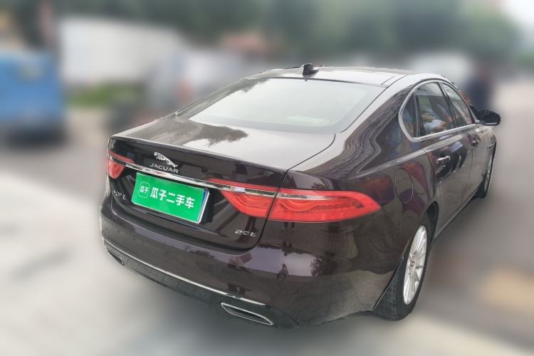 Used Jaguar XFL 2018 XFL 2.0T 200PS Luxury Edition Rear Right 45 Deg