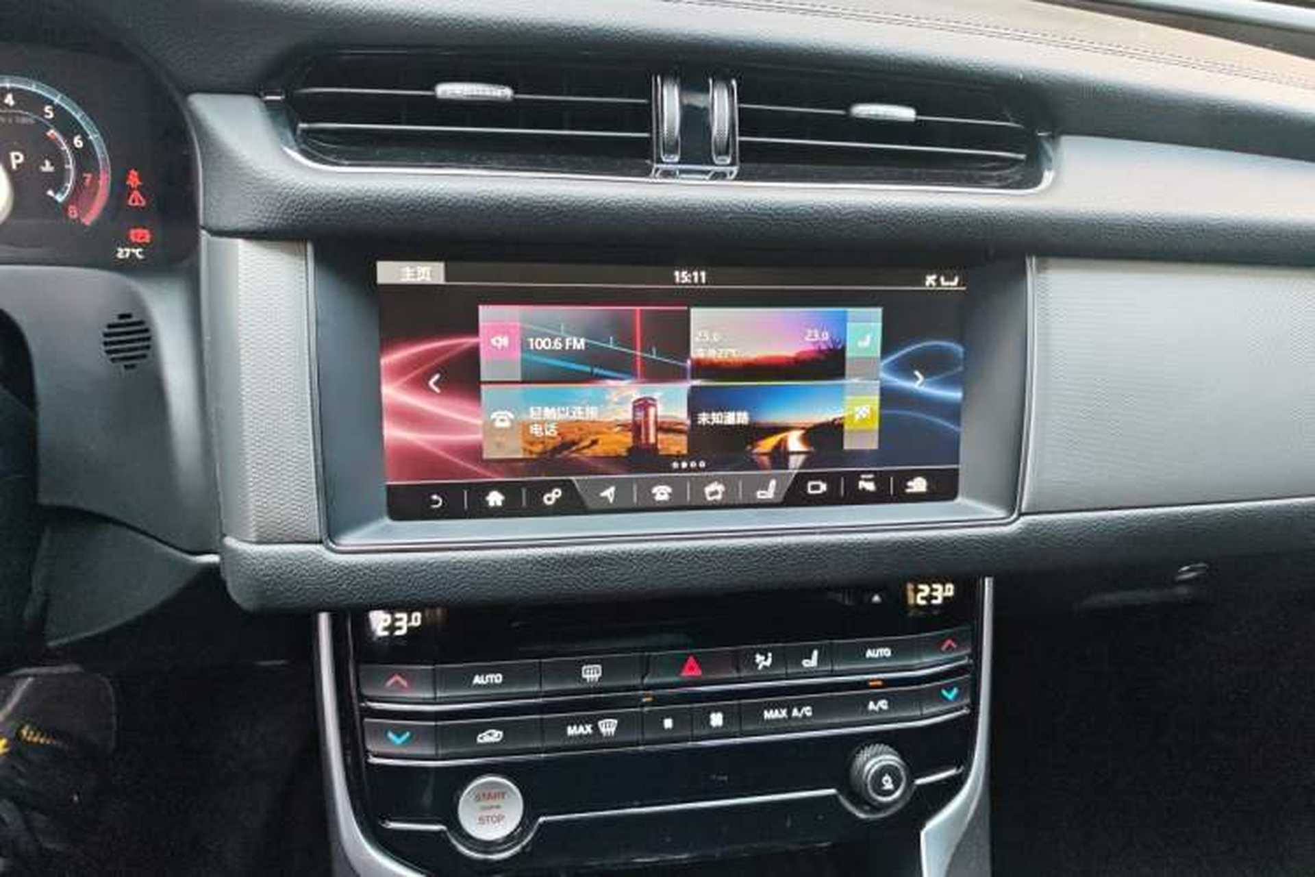 Used Jaguar XFL 2018 XFL 2.0T 250 PS Luxury Edition Audio And AC Panel