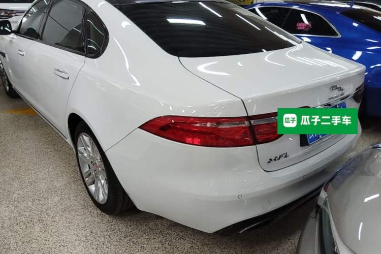 Used Jaguar XFL 2018 XFL 3.0 SC 340 PS Luxury Edition Rear Left 45 Deg