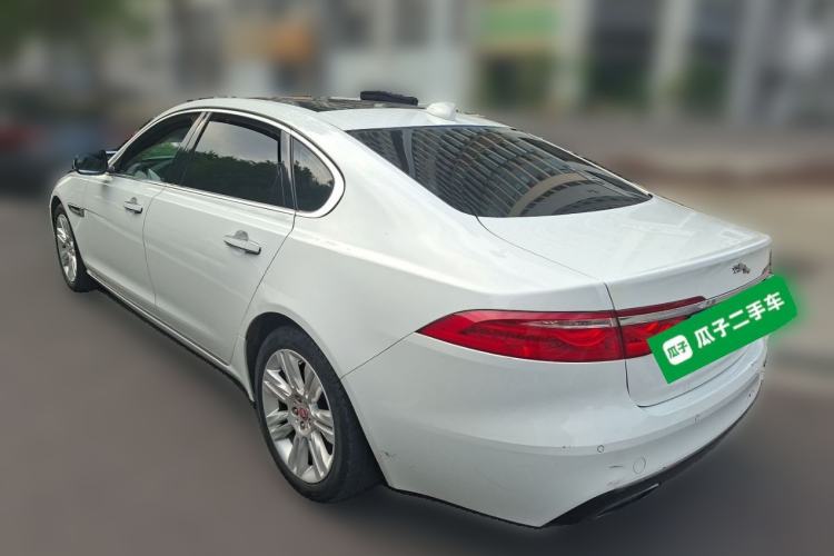 Used Jaguar XFL 2018 XFL 2.0T 250 PS Luxury Edition Rear Left 45 Deg