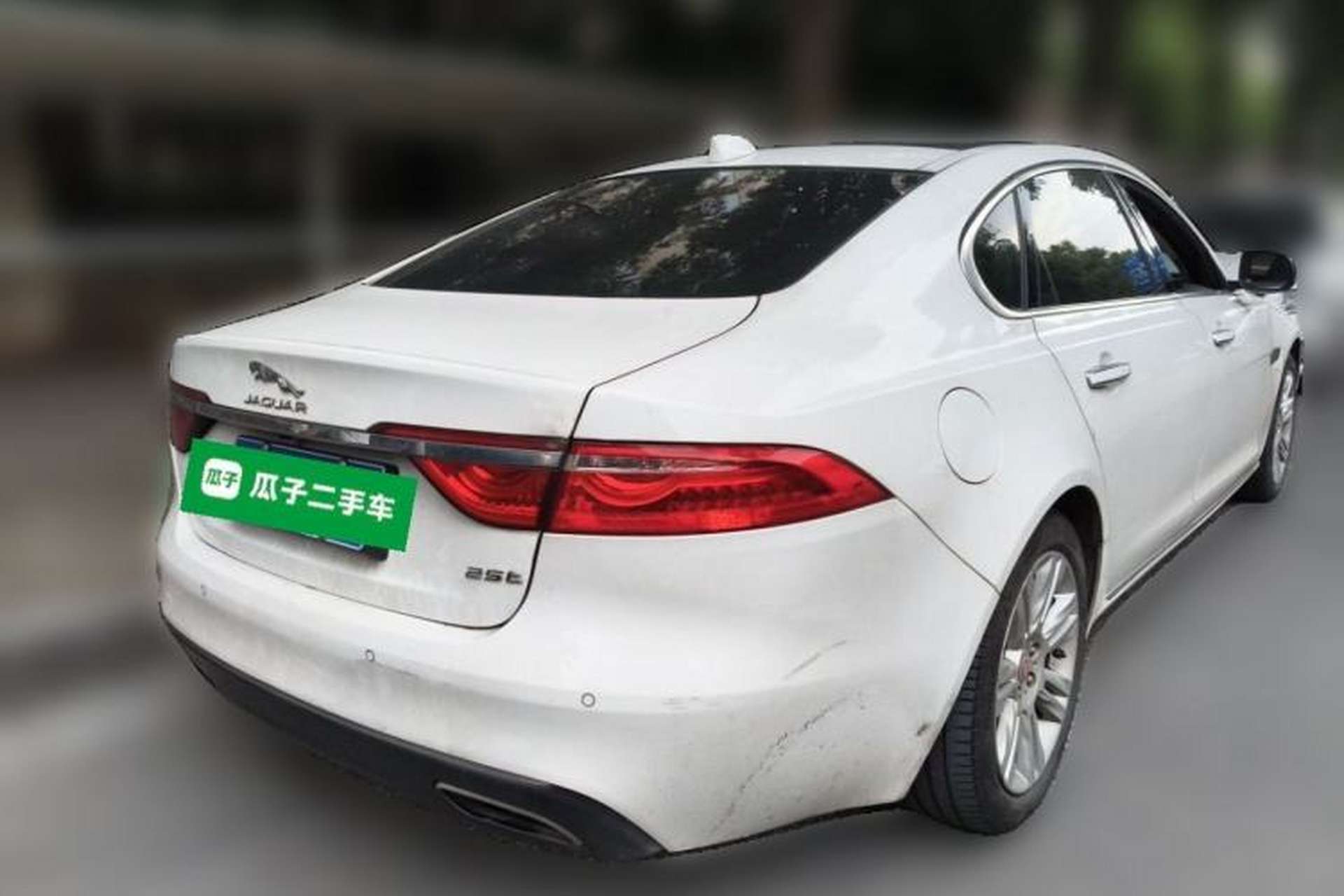 Used Jaguar XFL 2018 XFL 2.0T 250 PS Luxury Edition Rear Right 45 Deg