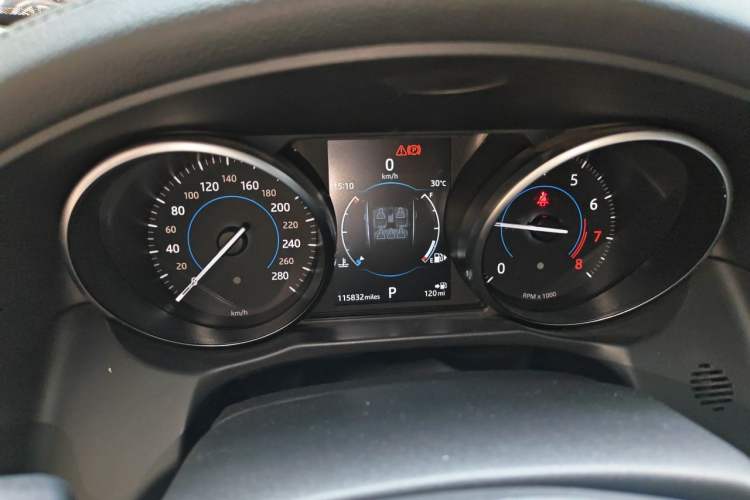 Used Jaguar XFL 2019 XFL 2.0T 200 PS Two-Wheel-Drive Elite Edition Instrument Cluster