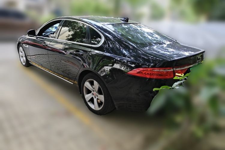 Used Jaguar XFL 2019 XFL 2.0T 200 PS Two-Wheel-Drive Elite Edition Rear Left 45 Deg